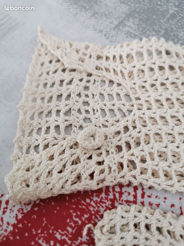 Ancien gant en dentelle (image 5)