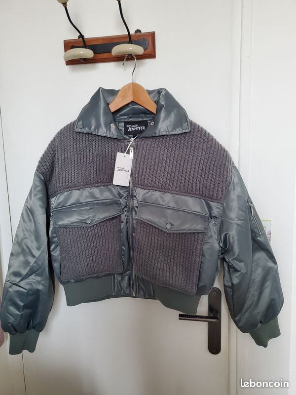 Blouson veste bomber femme hiver neuve avec étiquette M Jennyfer