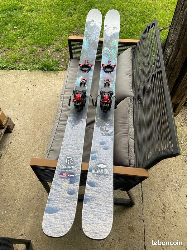 ICELANTIC Nomad おもろ 105＋MARKER Kingpin 10
