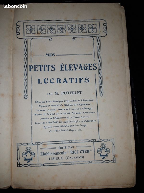 Mes petits elevages lucratifs - poterlet (image 2)