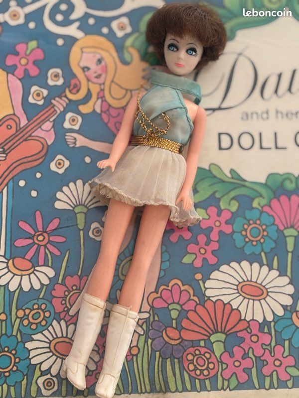 Lot de poupées Topper Dawn vintage des années 1970
