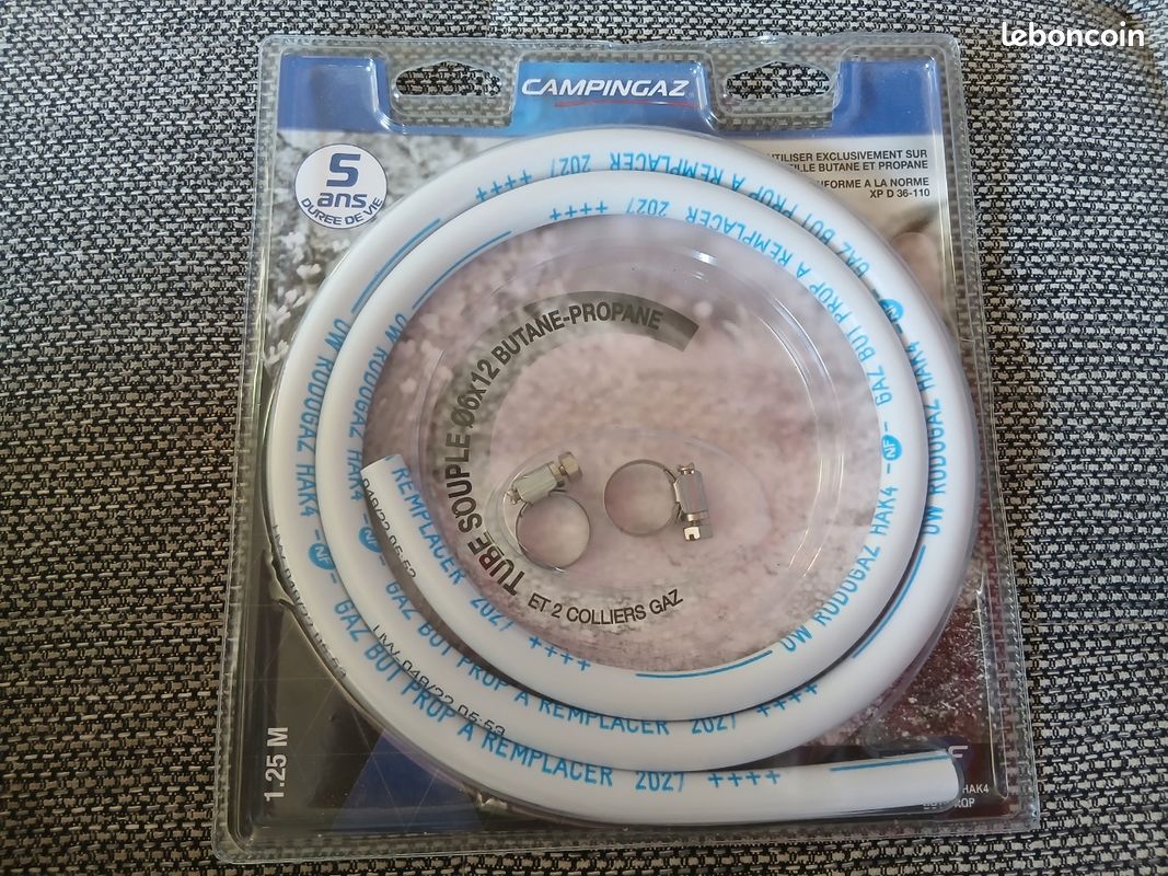 Tuyau gaz 06x12 Butane-Propane (image 1)