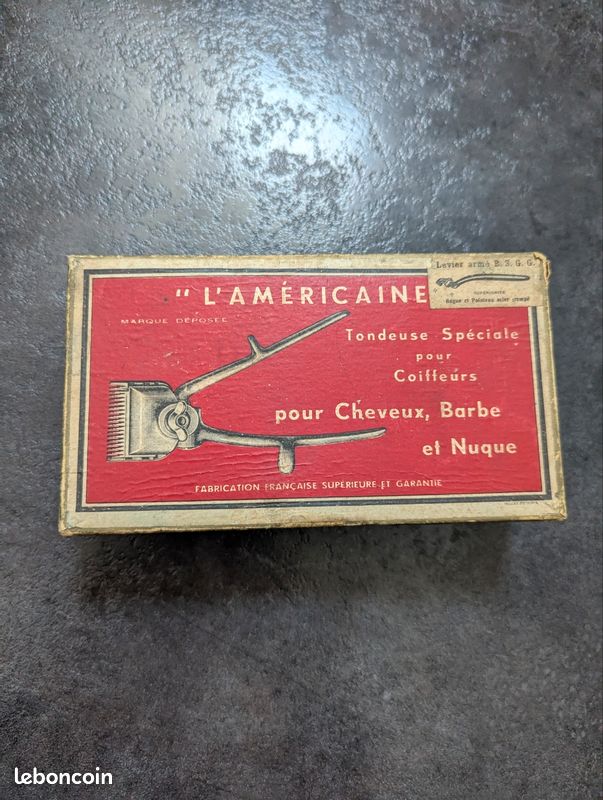 Tondeuse De Coiffeur Ancienne Numéro 41 - Manuel Pour Cheveux Et Barbe - Ouverte Mais Jamais Utilisée