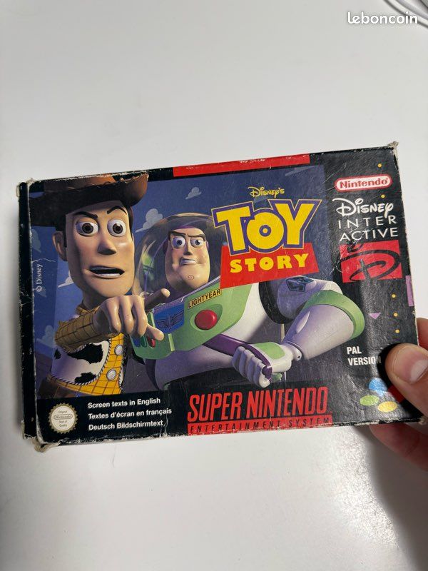 Toy story SNES super Nintendo Jeux vidéo