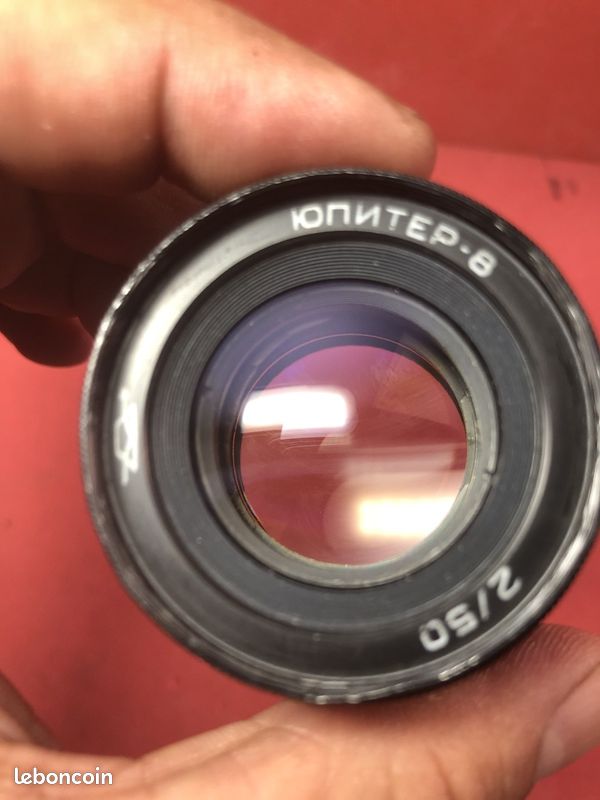 M39 LTM / Jupiter-8 50mm f2 / KMZ Golden Scale Early Black Années 70 / Testé MFT - État Correct (image 9)
