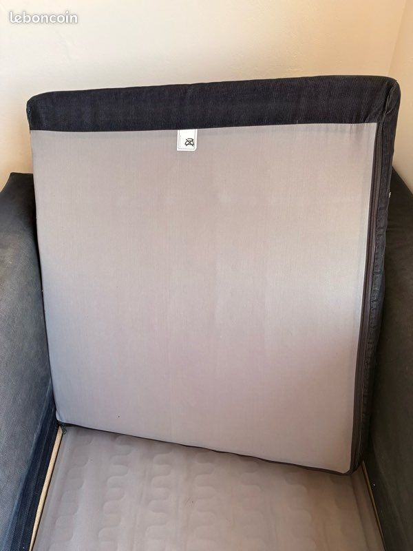 Fauteuil IKEA VIMLE noir – housses interchangeables – très bon état (image 5)