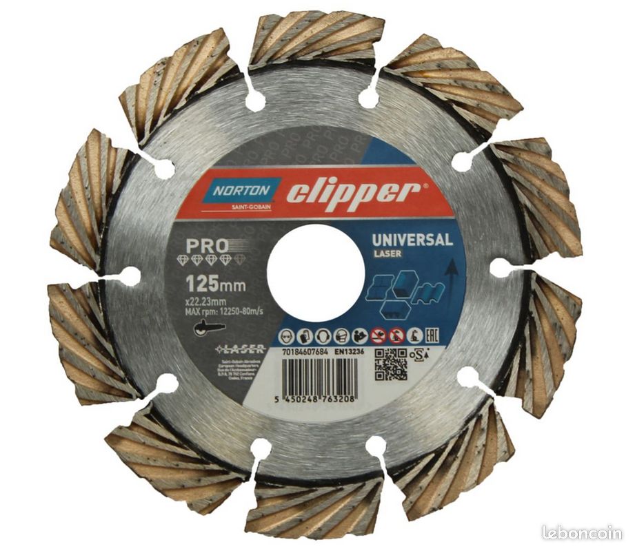 disque diamanté X-TREME béton, 125 mm