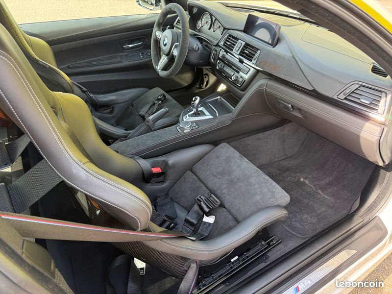 BMW M4 Coupé Série GTS 3.0 500 GPS Radar 1ère main Carbone Régul Clim (image 31)