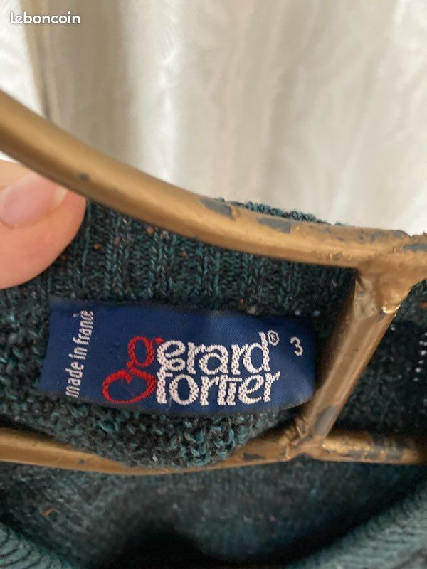 Pull en laine Gérard Fortier (image 2)