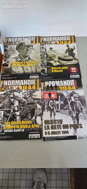 [LOT DE 17] Collection Magazines "Normandie 1944" - Éditions Heimdal (WW2 / D-Day) + N°1 (image 4)