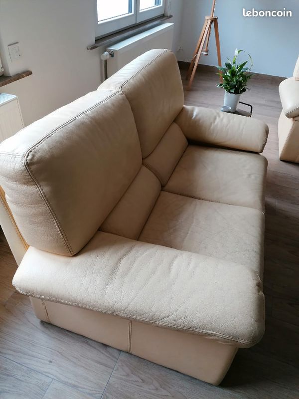 2 canapés en cuir (image 8)