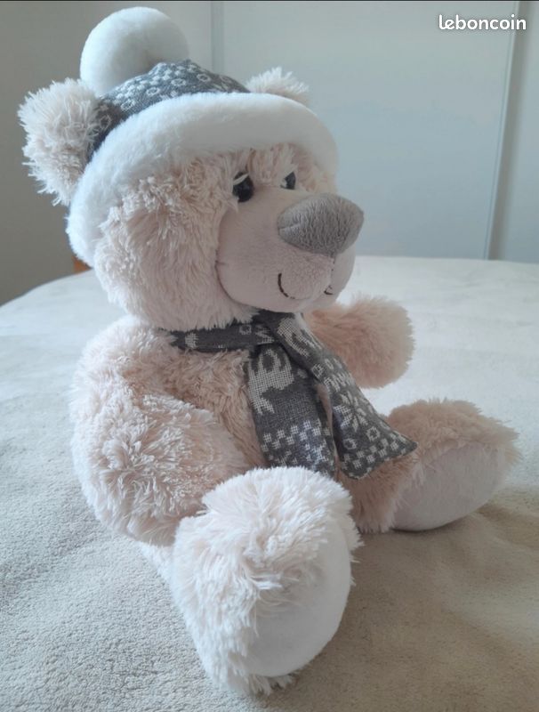 Ours peluche Noël (szcz13) (image 3)