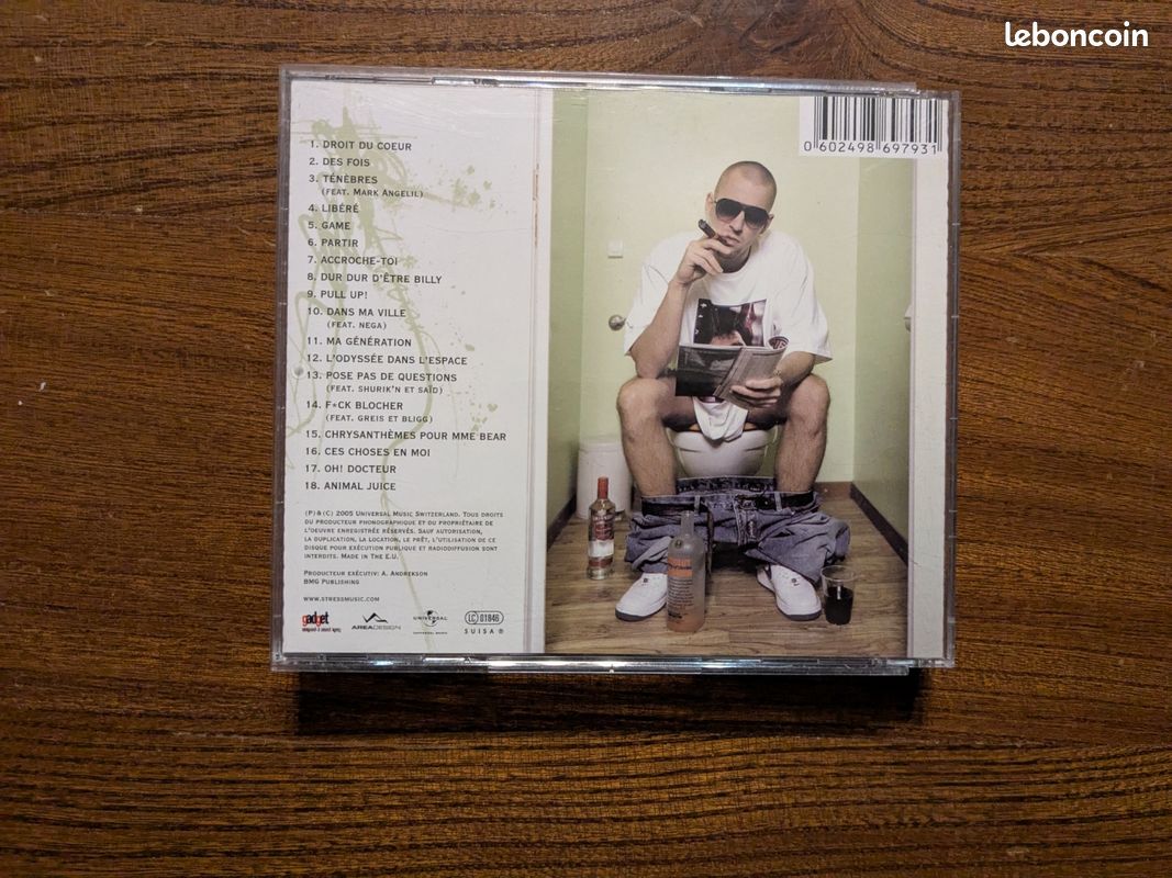 Cd Stress rappeur suisse (image 3)