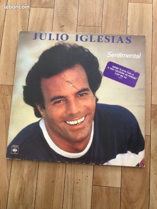 Vinyle Julio Iglesias sentimental (image 1)