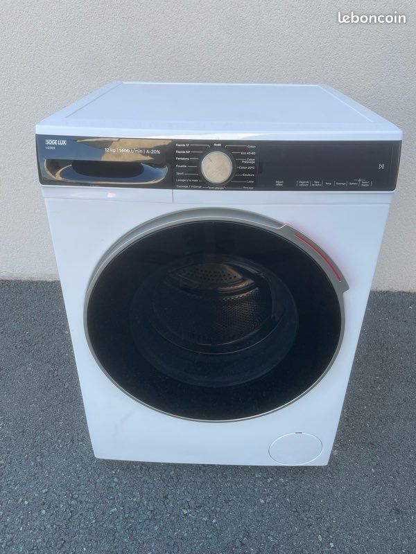 Lave linge 12kg classe A-20% (image 1)