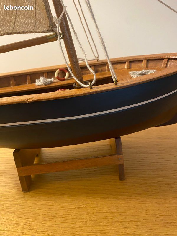 Maquette bateau bois the oyster boat (image 6)