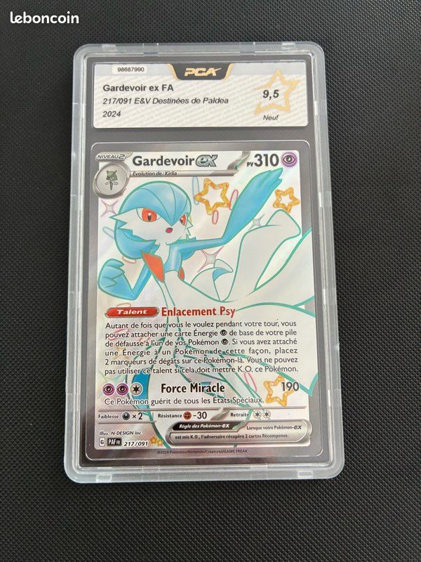 GARDEVOIR EX 029/091 carte pokemon rare EUR 4,99 - FR