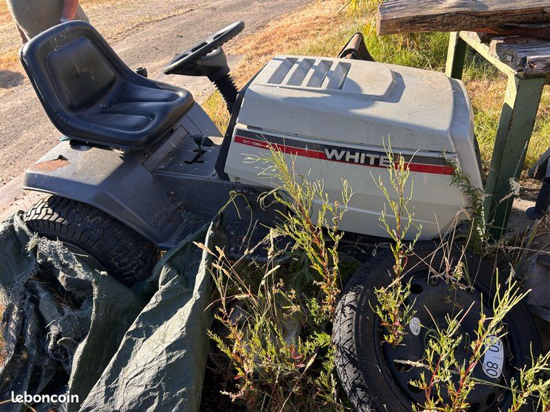 Tracteur tondeuse white gt 180 (image 2)