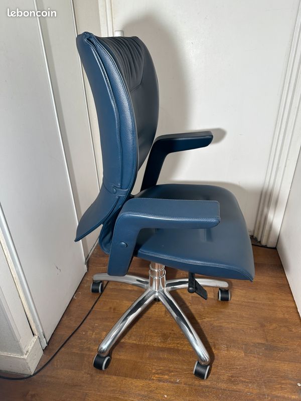 Fauteuil Poltrona Frau Brief executive CUIR comme neuf Designer: Emilio Ambasz (1997) (image 1)