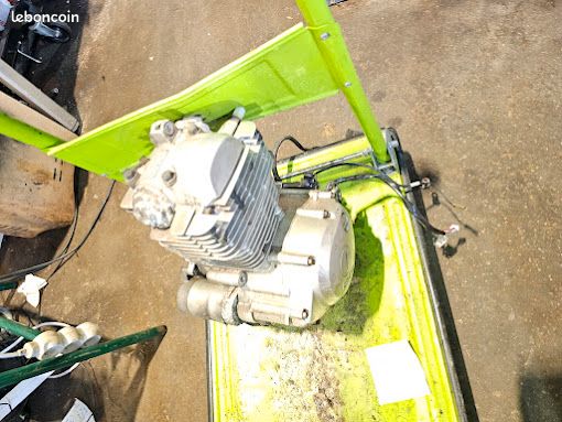 Moteur Yamaha 125 YBR 2007 Injection - 22 800 Km - Pour Pièces