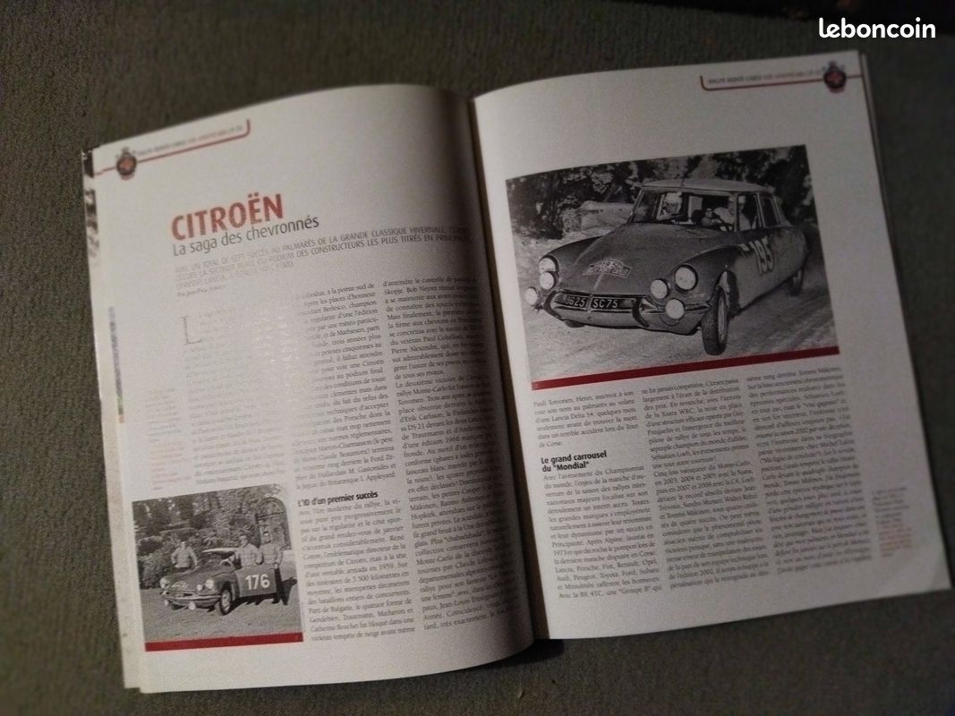 Brochure 100 ans Rallye de Monté Carlo (image 4)