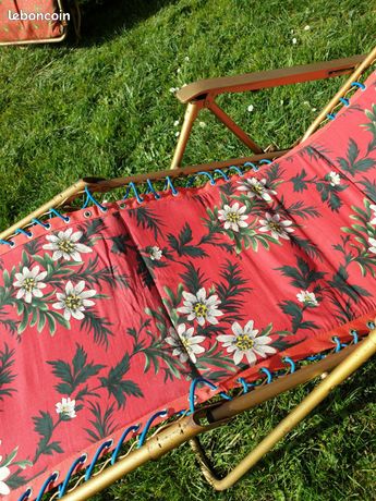 Chaises pliantes Lafuma - - boutique en ligne de brocante