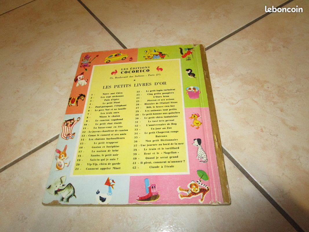 Vieux livre enfant pain d'épice de battaglia 1949 (image 7)