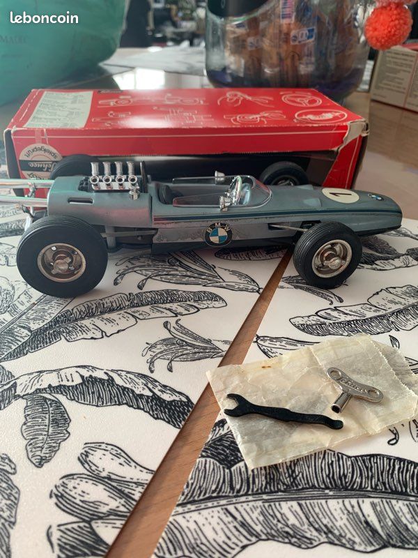 Schuco BMW F2 1072 - Jouet Ancien 1/18 - Occasion Avec Boîte - Pour Pièces