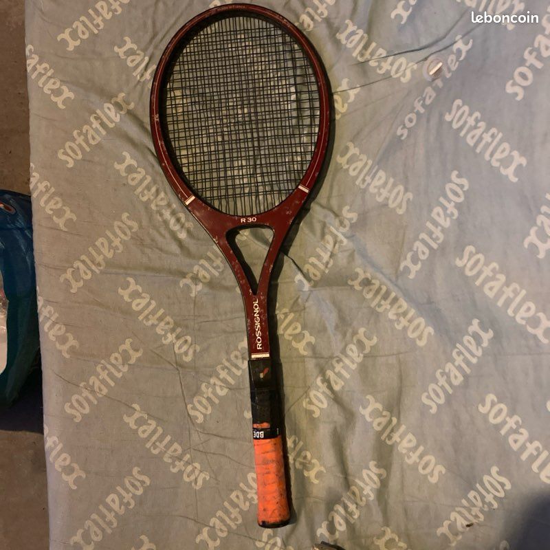 Raquette De Tennis Vintage Rossignol Strato Mini – Années 70/80 – Taille Grip 4 1/2"