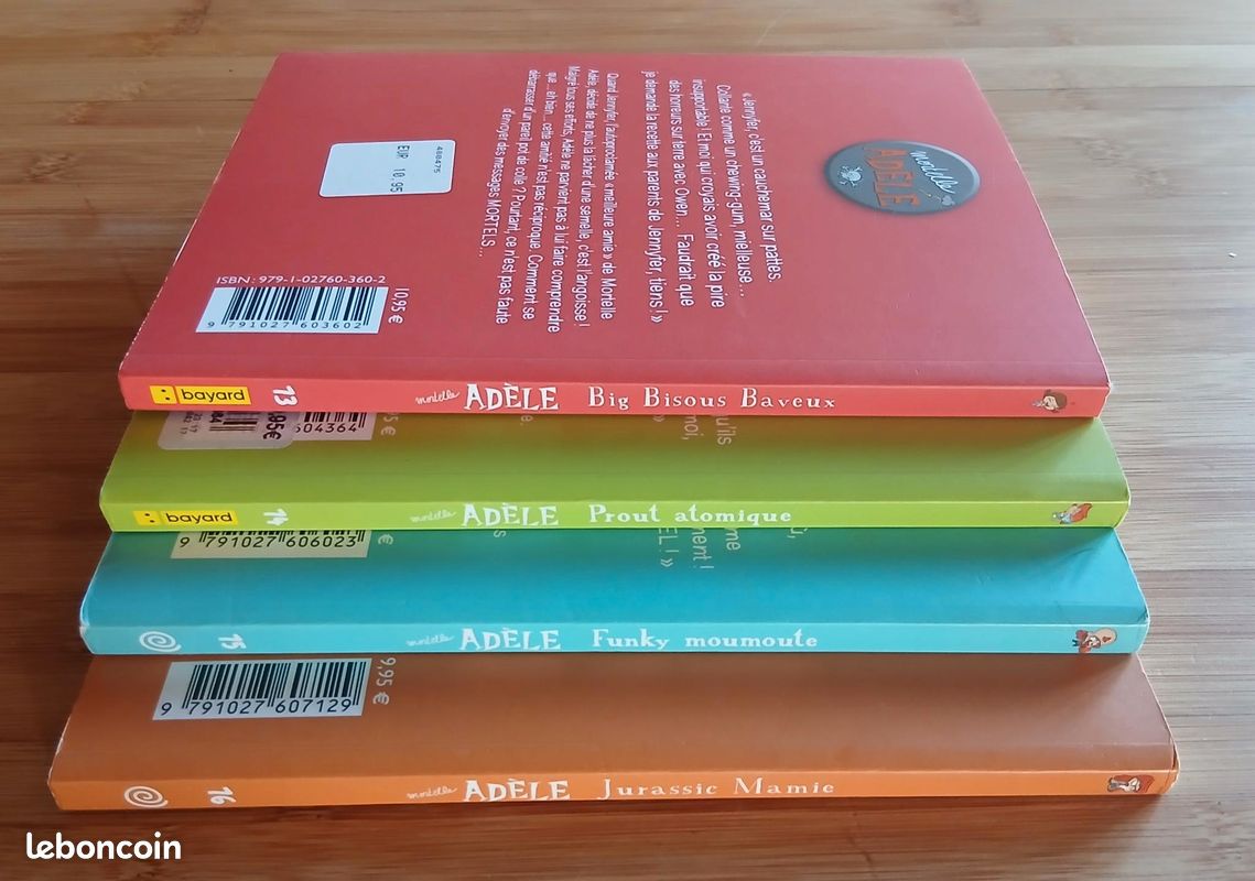 Lots des tomes 13 à 16 des "Mortelle Adèle" (image 2)