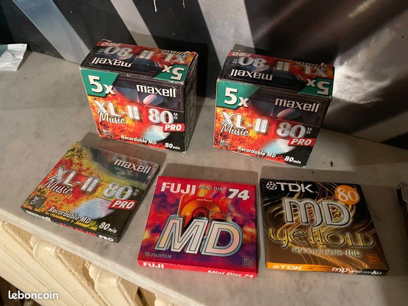 MD NEUFS MINIDISC RECORDABLE 80 min (image 1)