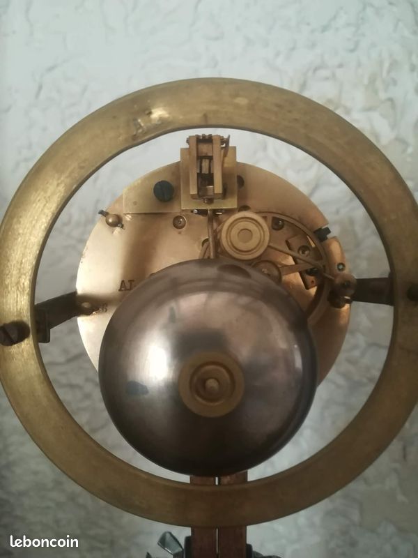 ANCIEN TIMBRE CLOCHE De Pendule Horloge Pour Mouvement Mecanisme De