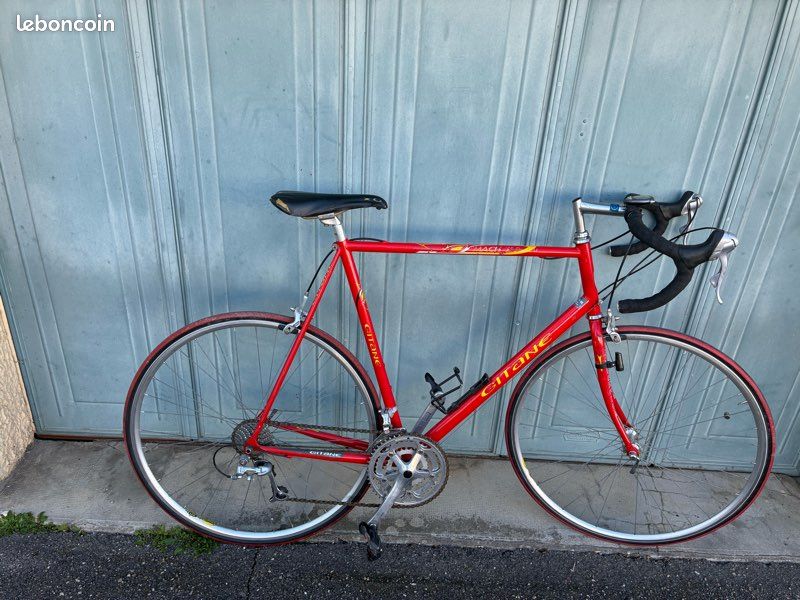 Vélo De Course Vintage Cycles Gitane T60 – Cadre Acier 60cm, 10 Vitesses, Made In France