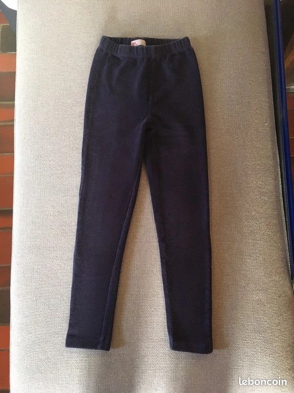 Legging bleu marine 5/6ans (image 1)