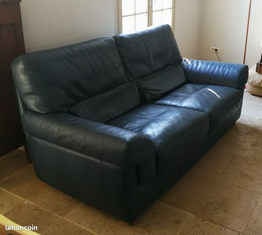 Canapé cuir Roche Bobois (image 2)