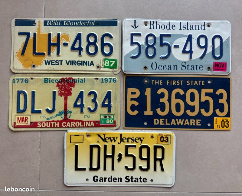 Plaque immatriculation décorative Route 66 – Le Pratique du Motard