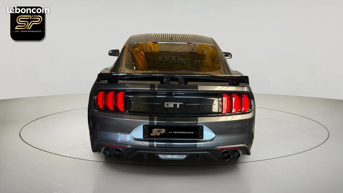 FORD Mustang GT * V8 5.0 * 466 ch * BVA * Cuir * GPS * Sièges Chauffants (image 8)