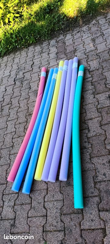 Lot De 2 Frites De Piscine En Mousse – 150 Cm – Flotteurs Tubes Pour Apprendre à Nager En Toute Sécurité