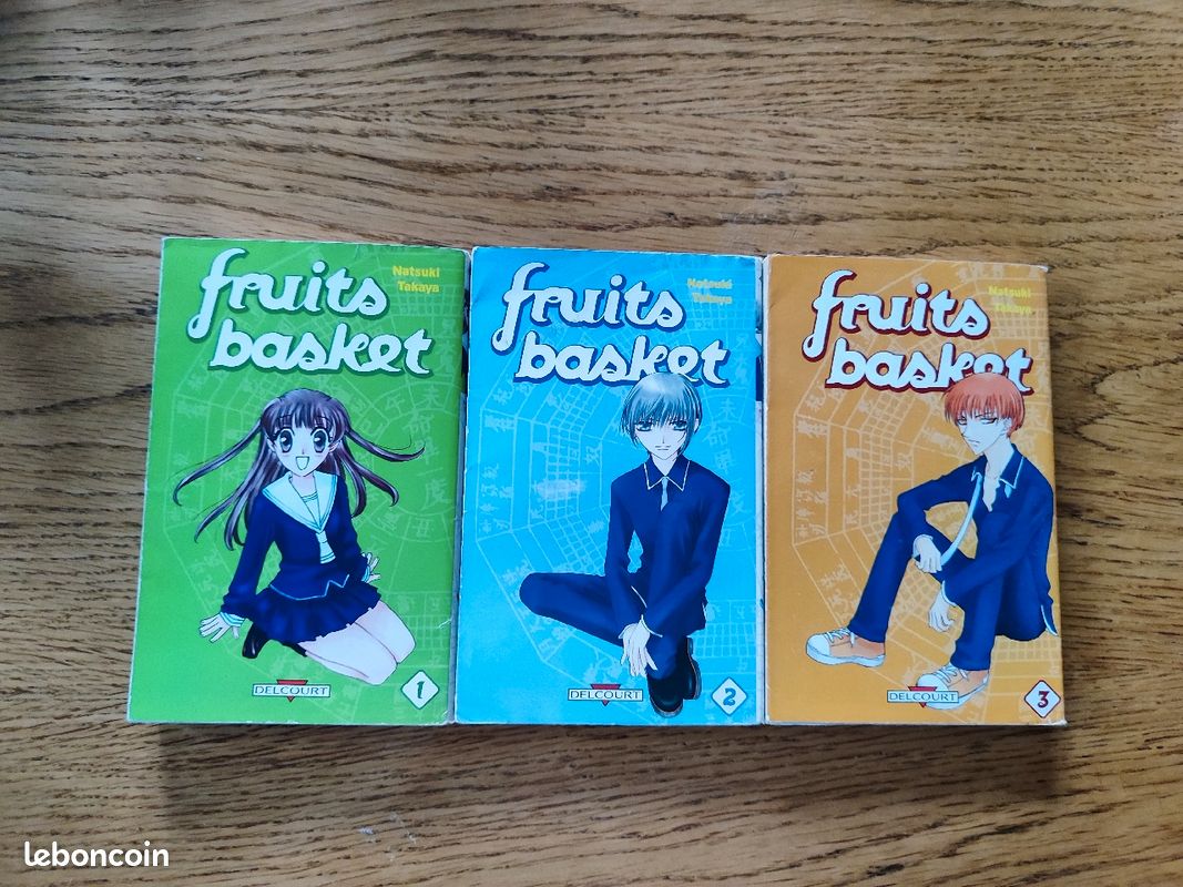 Liste de divers mangas Shojo josei shonen seinen kare Kano Sakura fruits basket papa told me full moon (image 3)