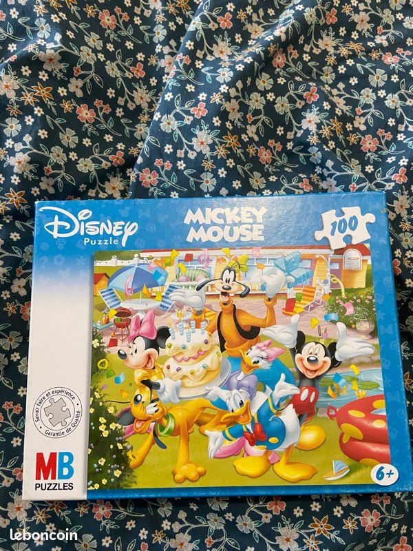 Puzzle Mickey mouse 100 pièces (image 1)