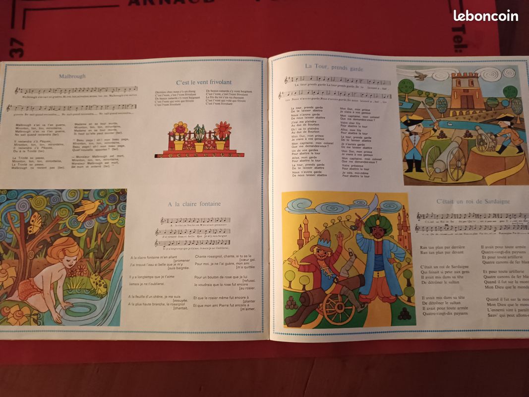 33 tours " Chansons dorées de notre enfance " (image 8)