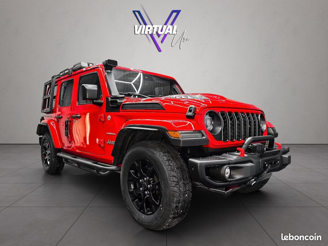 Jeep Wrangler Sahara 3.6 V6 290 ch – 4x4 – Très faible kilométrage – 10 500 km (image 8)