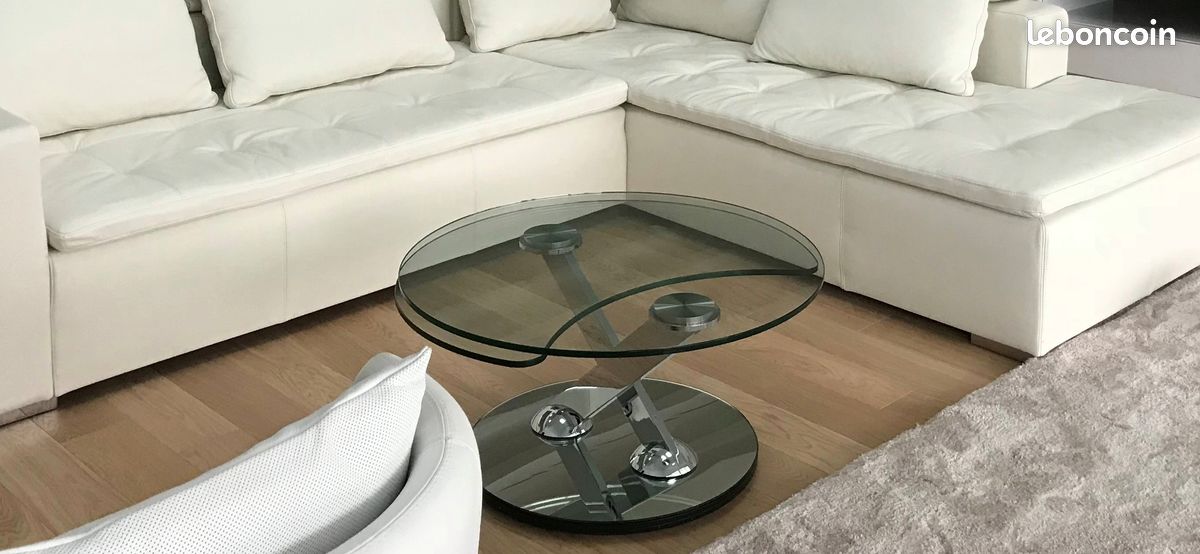 Table Basse en verre Roche Bobois (image 2)