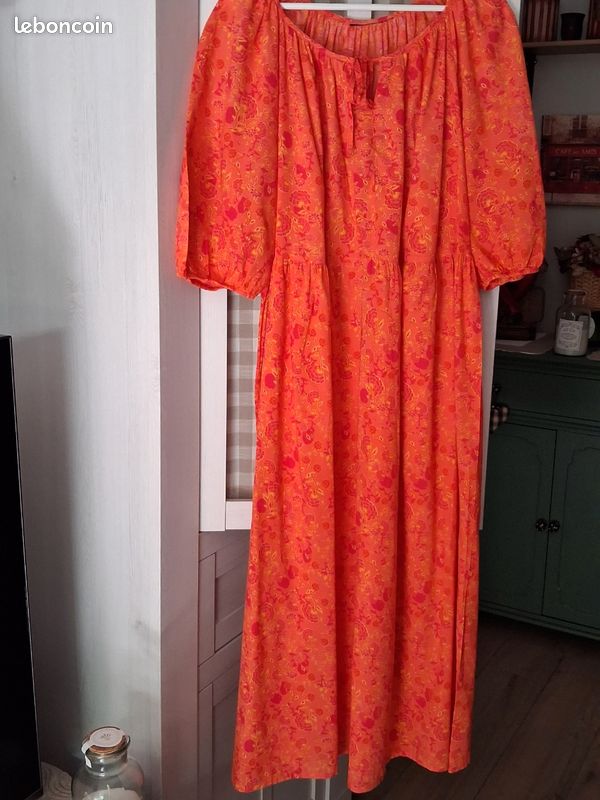 Jolie robe longue style Bohême, grande taille (image 12)