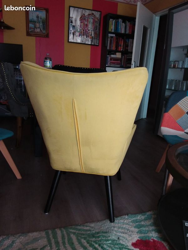 Fauteuil jaune (image 4)