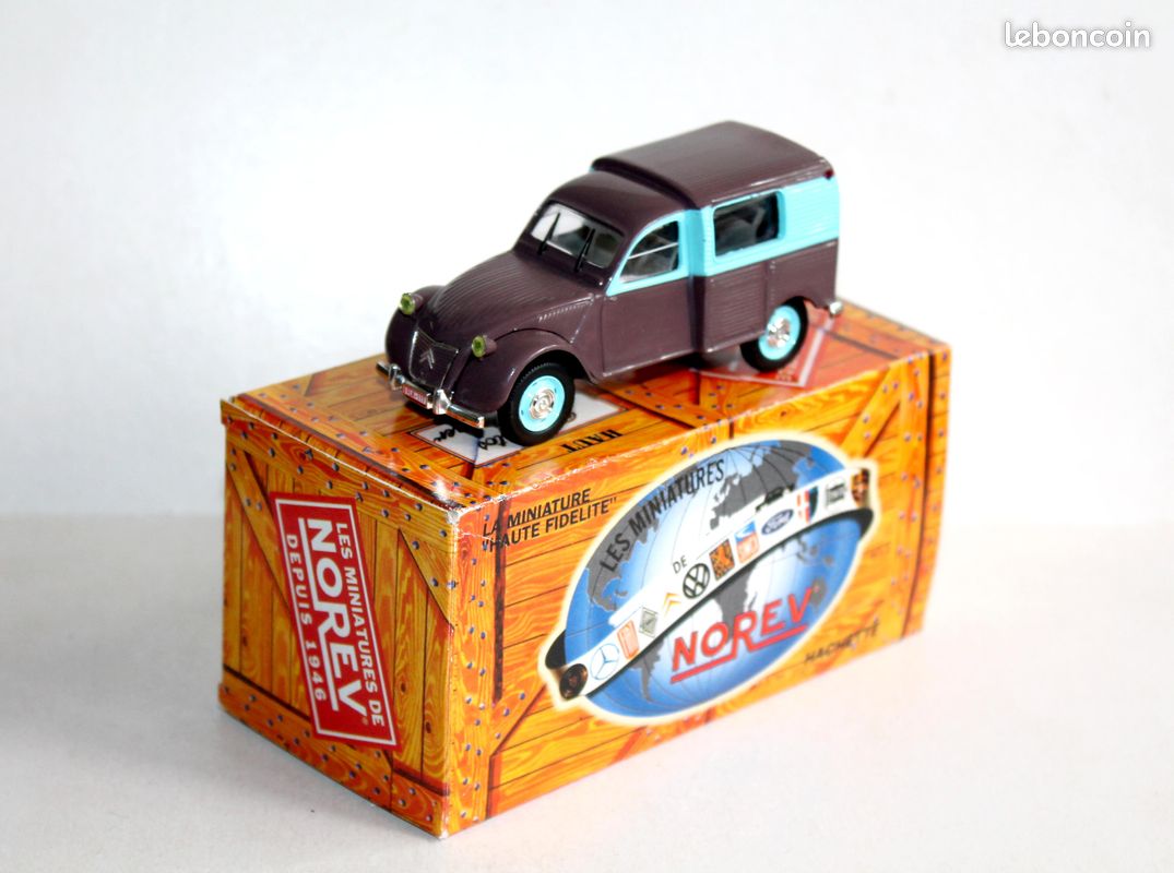 Norev 1/43 Citroën 2CV AZU Fourgonnette 1955 - Made In France 1994 - Occasion Boîte