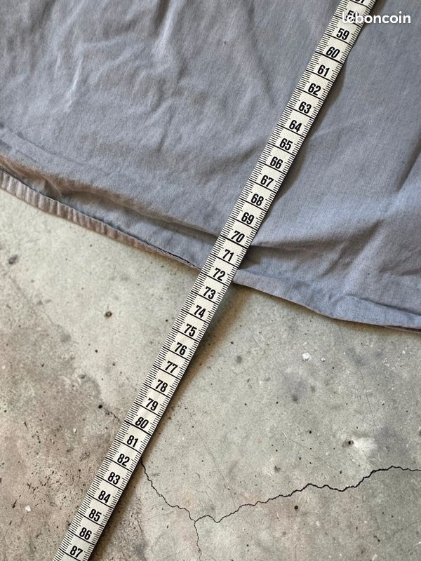 Chemise manches courtes grise Courrèges AC Taille L (image 7)