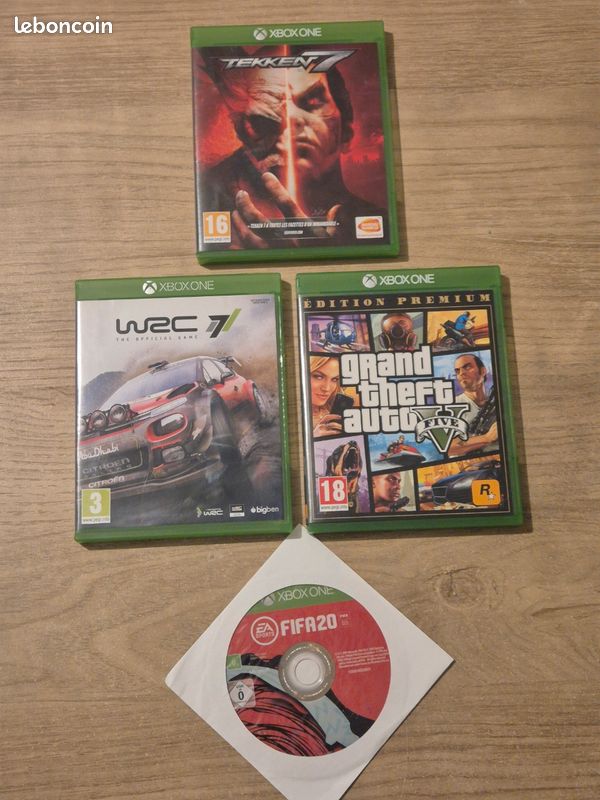 Gros Lot De 33 Jeux Xbox One + 4 Jeux PS4 - Occasion Très Bon état
