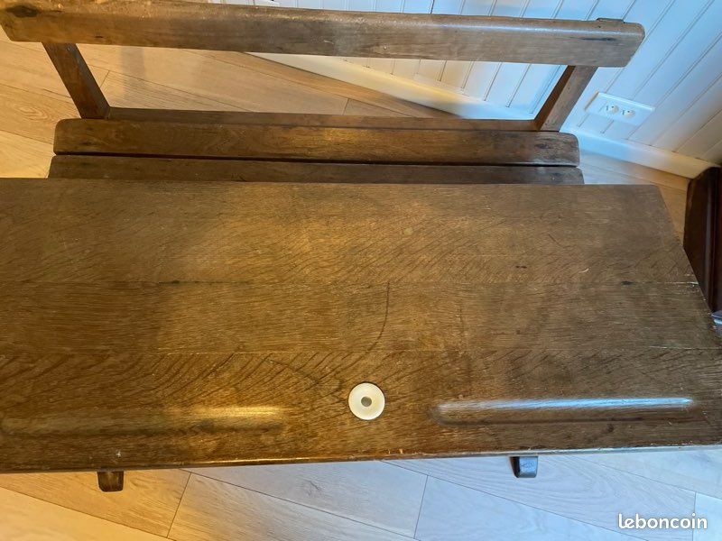 Bureau d’écolier ancien (image 4)