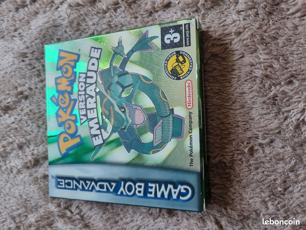 Pokémon Version Émeraude Gameboy Advance - Jeu Japonais GBA, NTSC-J, Occasion